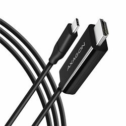 AXAGON USB-C -> HDMI 1.4 cable 1.8m 4K/30Hz