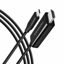 AXAGON USB-C -> HDMI 2.0 cable 1.8m 4K/60Hz