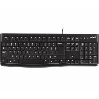 Tipkovnica žična Logitech K120 OEM