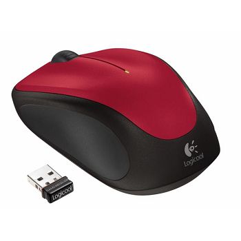 Miš bežični Logitech M235 crveni