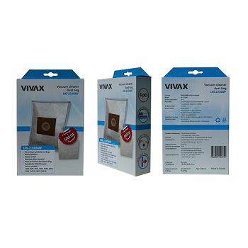 VIVAX HOME vrećice za usisavač sint. (4kom/pak) + filter DB-