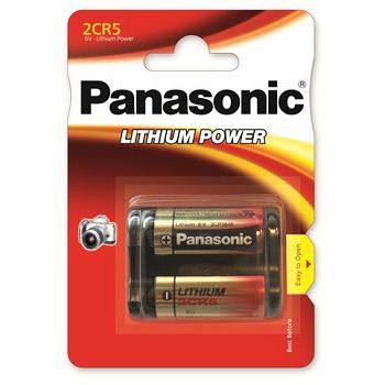 PANASONIC baterije 2CR-5L/1BP, Photo Lithium