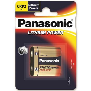 PANASONIC baterije CR-P2L/1BP Photo Lithium