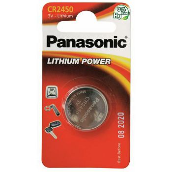 PANASONIC baterije CR-2450EL/1B, Lithium Coin