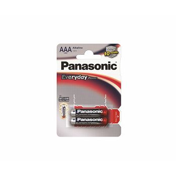 PANASONIC baterijeLR03EPS/2BP Alkaline Everyday Power