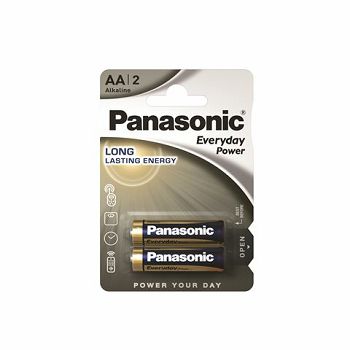 PANASONIC baterije LR6EPS/2BP Alkaline Everyday Power