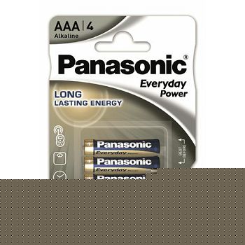 PANASONIC baterije LR03EPS/4BP Alkaline Everyday Power