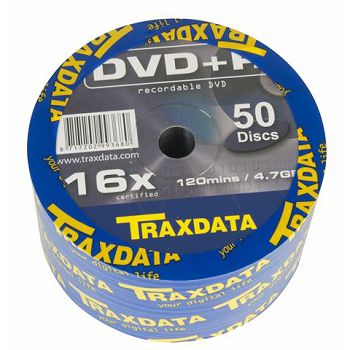 TRAXDATA OPTIČKI MEDIJ DVD TRX DVD+R 16X SP50