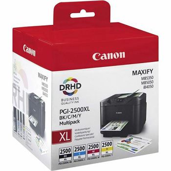Tinta Canon PGI-2500XL BK/C/M/Y