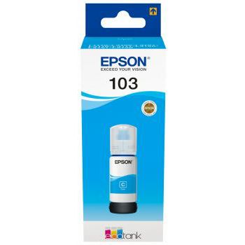 Tinta EPSON 103 cyan L3160/3151/1110