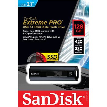 USB memorija Sandisk Extreme PRO USB 3.1 128GB