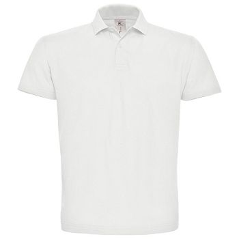 Majica kratki rukavi BC Polo ID001 180g bijela S