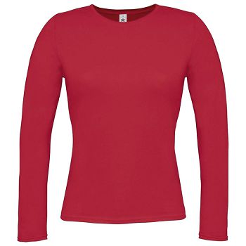 Majica dugi rukavi B&C Women-Only LSL tamno crvena 2XL!!