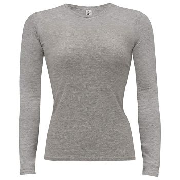 Majica dugi rukavi B&C Women-Only LSL svijetlosiva S!!