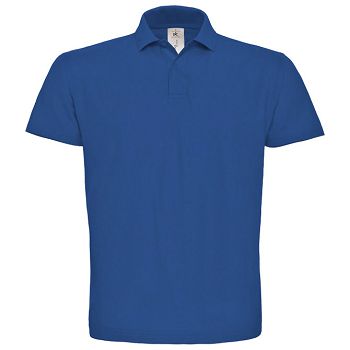 Majica kratki rukavi polo B&C ID.001 180g zagrebačko plava 3XL 