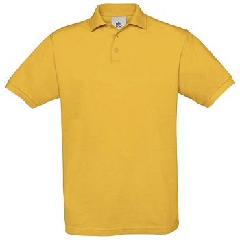 Majica kratki rukavi B&C Safran Polo 180g zlatna žuta S!!