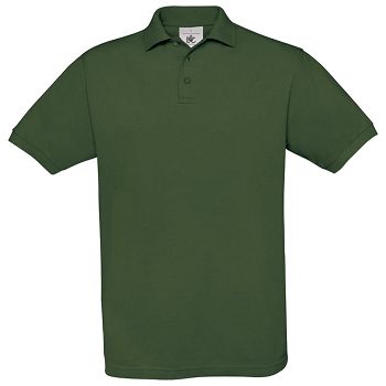 Majica kratki rukavi B&C Safran Polo 180g tamno zelena S!!