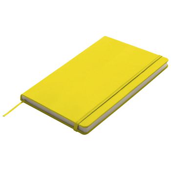 Notes 13x21 cm čisti 95L s gumicom Kiel žuti