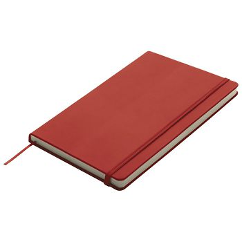 Notes 13x21 cm čisti 95L s gumicom Kiel crveni