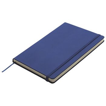 Notes 13x21 cm čisti 95L s gumicom Kiel plavi