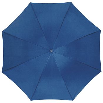 Kišobran automatik s drvenom drškom plavi