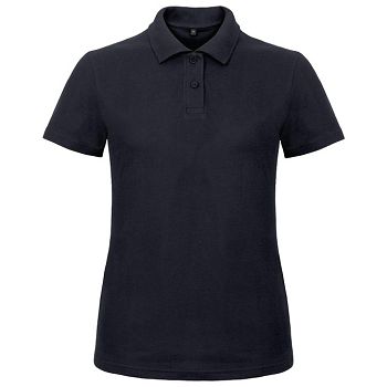 Majica kratki rukavi polo B&C ID.001/women 180g tamnoplava S