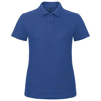 Majica kratki rukavi polo B&C ID.001/women 180g zagrebačko plava 2XL