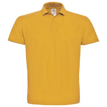 Majica kratki rukavi polo B&C ID.001 180g zlatno žuta 2XL 