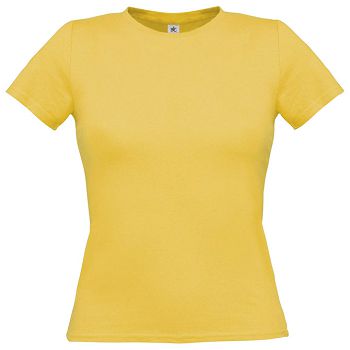 Majica kratki rukavi B&C Women-Only isprana žuta S!!