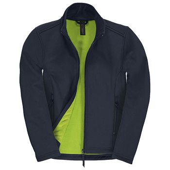 Jakna zip ženska B&C ID.701 Softshell/women tamno plava S