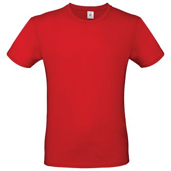 Majica kratki rukavi B&C #E150 crvena XL