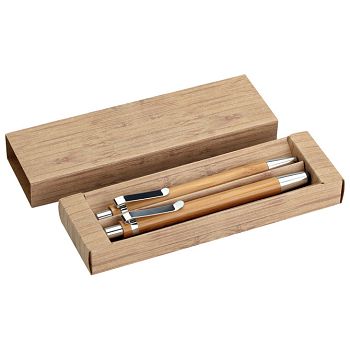 Garnitura olovka kemijska  olovka tehnička Midoceanbrands 811140 bambus  1200