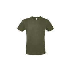 Majica kratki rukavi B&C #E190 maslinasto zelena 3XL