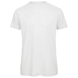 Majica kratki rukavi B&C Inspire Slub T/men bijela L!!