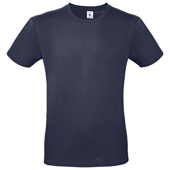 Majica kratki rukavi B&C #E150 tamno plava S