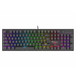 Genesis Thor 300 RGB, gaming tipkovnica, USB,brown
