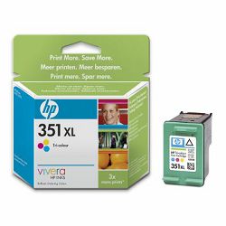 CB338EE HP tinta, No.351XL, trobojna