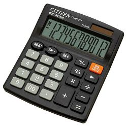 Kalkulator komercijalni 12mjesta Citizen SDC-812NR crni blister!!