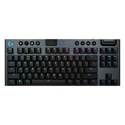 Logitech G915 TKL, meh. tipkovnica, tactile, crna