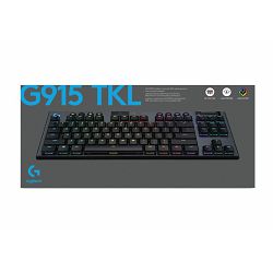 Logitech G915 TKL, bežična tipkovnica, linear