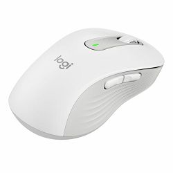 Logitech M650 L, bežični miš, bijeli, za ljevake