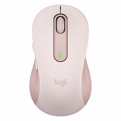 Logitech M650 L, bežični miš, roza