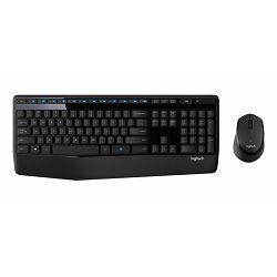 Logitech MK345 bežična tipkovnica i miš, crna