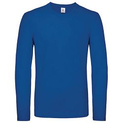 Majica dugi rukavi B&C #E150 LSL zagrebačko plava S