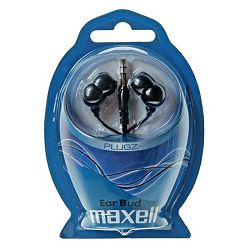 Maxell Plugz in-ear slušalice, crne