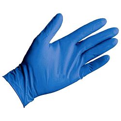 Pribor za čišćenje-rukavice nitril-bez pudera pk200 plave S