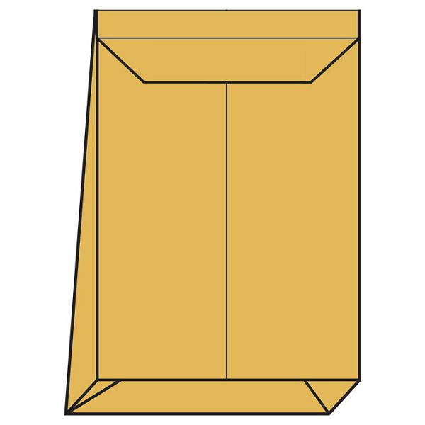 Kuverte - vrećice B5-SGŠ havana proširene bočno 100g pk250 Blasetti