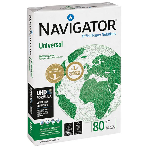 Papir ILK Navigator A3 80g Universal pk500 Soporcel