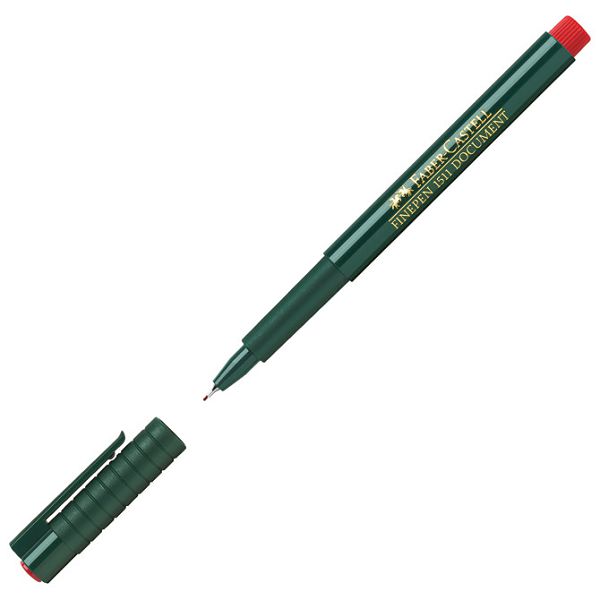 Flomaster finepen 0,4mm Faber-Castell 1511 crveni