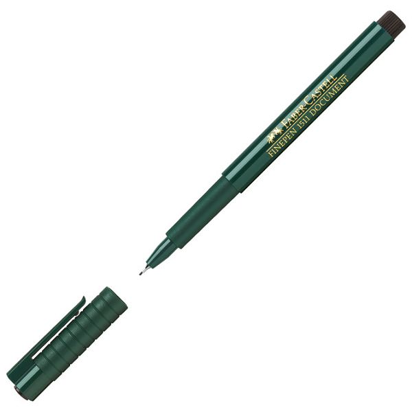 Flomaster finepen 0,4mm Faber-Castell 1511 crni